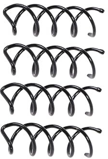 Healeved 30pcs Hair Coil Tool Hair Coil Pin Styler Black Metal Braid Clip Easy to Clean Vintage Style for Women Wedding Party Fixed Clip