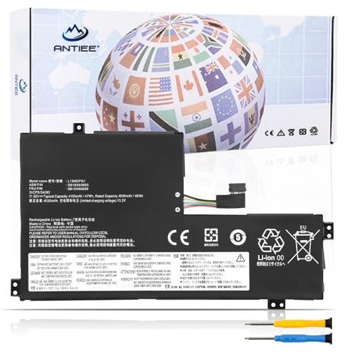 ANTIEE 47Wh L19M3PG1 Batería Compatible with Le-Novo 100e 300e ChromeBook 2nd Gen 2 AST Model 82CD 82CE IdeaPad 3 CB 11AST5 Type 82H4 Series 82CE0001UK 82CE0002UK 82CD0001UK L19L3PG1 L19C3PG1