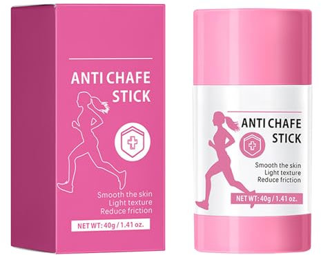Stick Anti Chafe - Protection sans friction durable | Baume hydratant pour la peau et le corps | Bâton portable résistant à la transpiration | Stick de Rellief de la frottement