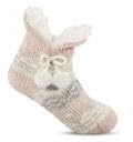 totes toasties® Ladies Chenille Crop Knitted Slipper Socks