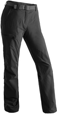 Maier Sports Lulaka, Damen Wanderhose, Wasserabweisende Outdoorhose für Trekking und Hiking, PFC-frei, mSTRETCH pro 4 & Dryprotec, Rollup-Funktion