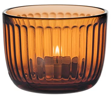 Iittala Windlicht, Orange, 9 cm