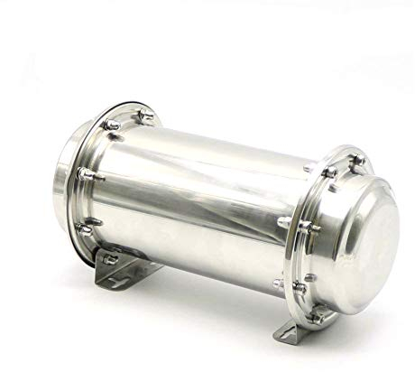 XMRISE wasserdichte Zeitkapsel aus Edelstahl, korrosionsbeständig, langlebig,verschließbar, Behälter für die Zukunft 13.4inch/34cm