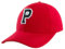 Baseballkappe 3D-Stickerei Lässige Baumwolle Alphabet A-Z Red Caps Schwarz Brief Snap Back Hut Hüte Unisex Jungen Mädchen Cap Baseball ROT Hut Kinder - P