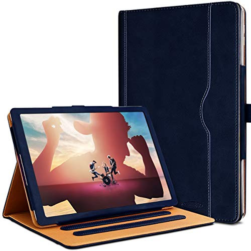 Karylax Schutzhülle mit Standfunktion, 3 Neigungen (R01-Dunkelblau) für Tablet MpMan MPDC110