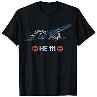 Seconda guerra mondiale bombardiere tedesco Heinkel HE 111 Maglietta
