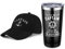 Handepo Boating Accessories Gifts for Men Boat Captain Cap I'm Captain Tumbler Boating Baseball Cap Nautical Cups Stainless Steel Coffee Mug Summer Gifts (Black)