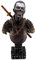 LOOYAR Resin Undead Japanische Samurai Zombie Büste Statue Skulptur Ornament Figur Handwerk für Zuhause Haus Wohnzimmer Veranda Dekoration Büro Schreibtisch Schreibtisch T Geschenk