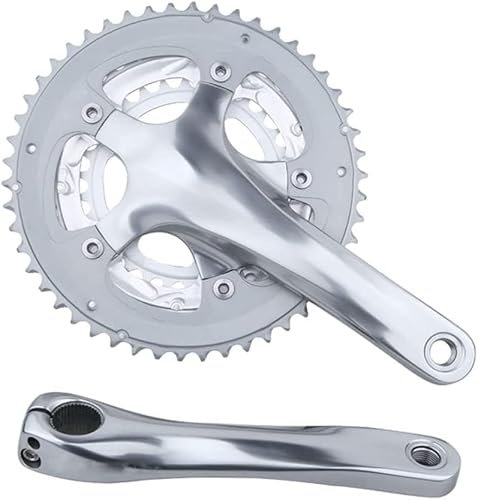 LSSEDA Juego de Brazo de manivela de Bicicleta, Plato, bielas de FC-4603, bielas de Carretera 50-39-30T, bielas de Bicicleta Plegables, bielas de 3 * 10 velocidades