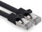 freiwerk 5,0m - schwarz - 1 Stück CAT.7 Netzwerkkabel Lan Ethernet Patch Kabel S-FTP LSZH PIMF 10GB s RJ45 Stecker Cat6a