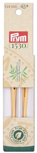 Prym 124090 Wollnadeln Bambus, natur