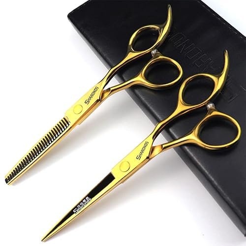 6.5 Zoll Schere golden Professional Frisur Werkzeuge (Set) | Hair Salon Produkt