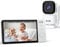 GHB Babyphone mit Kamera 5 Zoll 350° Rotation 5000mAh Nachtsicht VOX-Modus Digitalzoom Gegensprechen Temperaturanzeige 720p