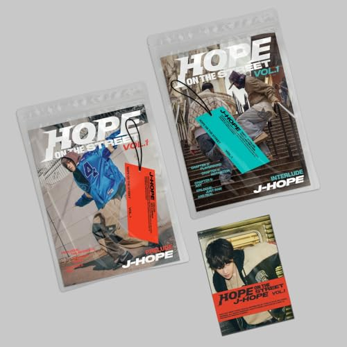 J-HOPE - HOPE ON THE STREET VOL.1 [FULL 3 ver. SET] 3Album+Store Gift