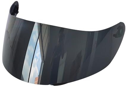 WHAPELQ Helmvisier Linse UV Schutz Nachtsicht Sicher Integralhelm K5 K1 K3 sv K5s Visier Linse Helm Gesichtsschutz Helmschild Iridium Gold Spiegel Ersatzvisier