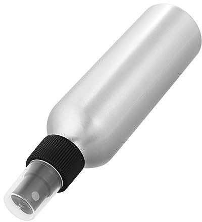 LIFKOME Bouteille De Pulvérisation D'eau En Alliage Aluminium 2 Pièces 150 Ml Multifonction Portable Pour Cosmétiques Voyage Usage Extérieur Pulvérisateur Amovible