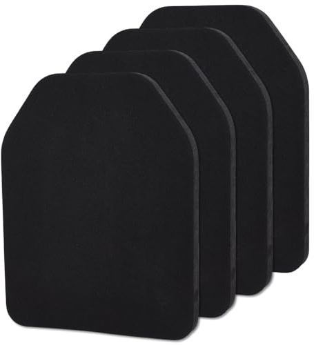 OLYCRAFT 4Pcs Vest Inner Plates 31x24x2cm EVA Foam for Tactical Training | Lightweight EVA Foam Build, Shock Plates, Tactical Cushions, Vest Pocket Fit, Ideal For Strength Training Outdoor Protection