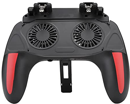 POENVFPO Smartphone Gamepad, Controller Mobile Bluetooth Wireless Gamepad per Smartphone con Ventilatori di Raffreddamento a Doppio Raffreddamento