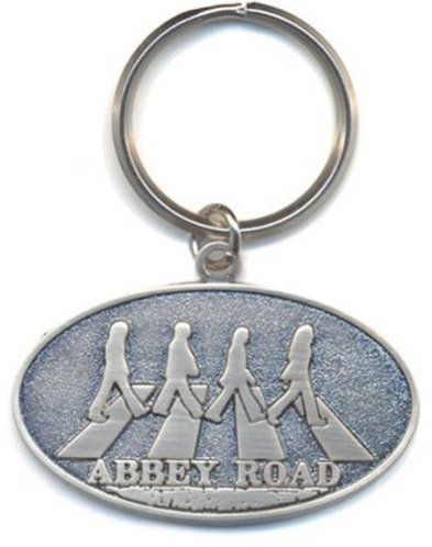 Rock Off - The Beatles Enamel Keychain Abbey Road Crossing III