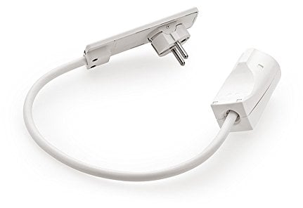 Naber Verbindungsleitung mit Evoline Plugstecker, weiß 500 mm