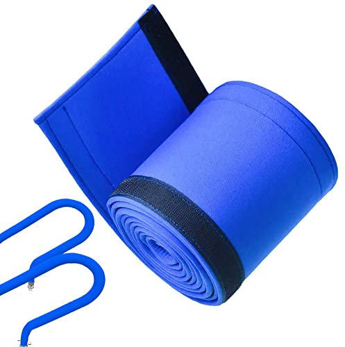 Couverture de main courante de piscine, Couvertures de poignée de piscine | Poignée bleue pour mains courantes de piscine Couvertures de rampe de piscine Couverture de rampe de piscine