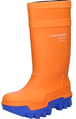 Dunlop Stivali Antinfortunistici Uomo, Arancione, 37/38