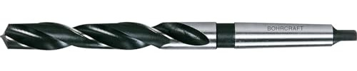 Bohrcraft Spiralbohrer DIN345N HSS Morsekegel 2 - Stahlbohrer ø 21,5mm, HSS