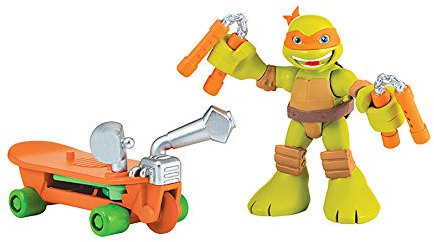 Teenage Mutant Ninja Turtles 14096103 - Mikey with Skateboard, Science Fiction Fantasy
