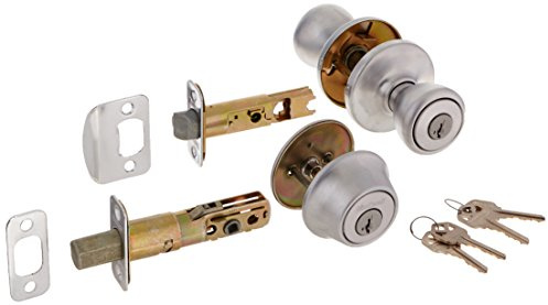 Kwikset 690T 26D SMT RCAL RCS 690 Tylo Keyed Entry Knob And Single Cylinder Deadbolt Combo Pack Featuring Smart Key, Satin Chrome