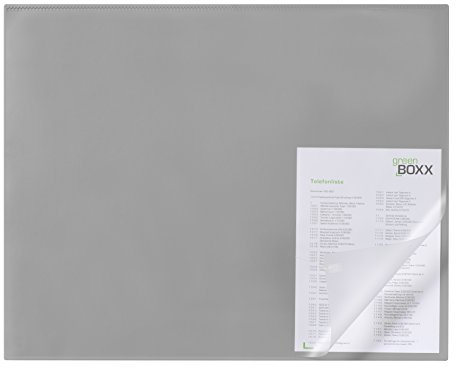 Durable Schreibunterlage (mit Kantenschutz, 650 x 500 mm) grau, 729310