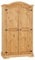 Corona Wardrobe 2 Door, Mexican Solid Pine