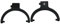 POYATU Plastic Connector, 1 pair for Sony MDR-7506, MDR-V6, MDR7506, V6, V7 Headphones Speakers Hook Replacement Parts, Material: Plastic