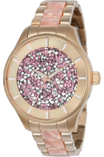 Invicta Angel Edelstahl Damen Quarzuhrwerk - 40mm