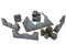 War World Gaming Industry of War Defensive Deckung Kit - 28mm Sci-Fi Wargaming Tabletop Spiele Gelände Modellbau Modell Diorama Versatzstücke Gebäude Sammlung