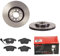 2 Bremsscheiben + Bremsbelagsatz Vorne von Brembo Innenbelüftet (1420-54374) Bremsensatz Bremsanlage Bremsen-Kit,Bremsenset, Bremsscheiben, Bremsbeläge, Bremsen-Set, Beläge, Bremsbelag,