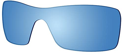 Saucer Verres de rechange pour lunettes de soleil Oakley Batwolf, (High Defense - Hd Ocean Polarized), Taille unique