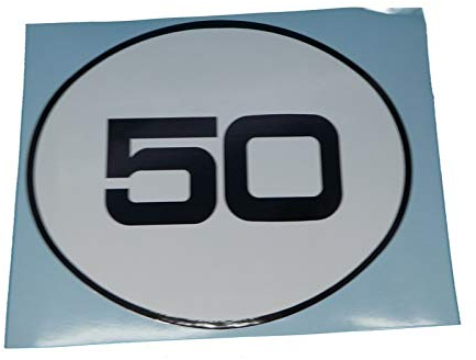 Hercules Supra 50, Sticker für Seitenverkleidung/Seitendeckel, Schriftzug, zum Restaurieren von Lack & Verkleidung. Motorrad Emblem Alternative