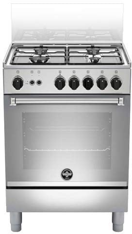Bertazzoni La Germania Americana AMN654GXV cucina Piano cottura Acciaio inossidabile Gas A+