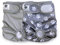 Hisprout weiblich Hund Windel wiederverwendbar waschbar Langlebig Hund Windeln Hose,Grau Footprints,M