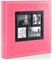 Benjia Fotoalbum, 1000 Taschen, extra groß, Ledereinband, Einsteckalbum, Hochzeitsfotoalben, für 1000 Fotos im Format 10 x 15 cm, Rosa