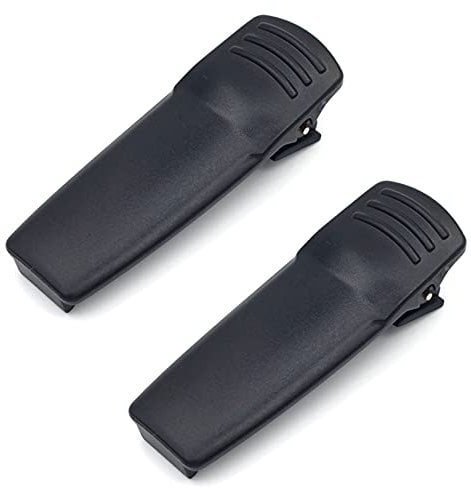 Kymate BCA2 Replacement Belt Clip for Midland Radio Clips X-Talker T70 T73 T75 T77 T79 LXT600 LXT630 GXT1000 GXT1030 GXT1050 Series Walkie Talkie Holster 2 Pcs