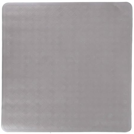 Tendance - Fond de douche caoutchouc naturel 53x53 cm - taupe