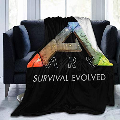 Hdadwy ARK Survival Evolved Wurfdecken Mikrofleece Bequeme Bettwäsche Decken Superweiche Plüschbettwäsche 50x40