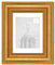 Barock-Bilderrahmen Margaux Goldglanz Vintage 60 x 80 cm Echtglas klar 2mm massiv elegant stabil