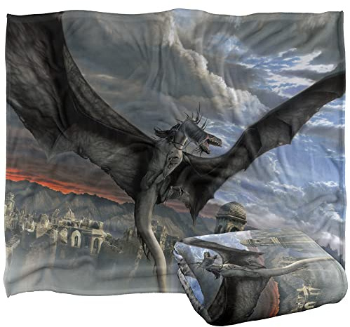 LORD OF THE RINGS The Blanket, 152 x 127 cm Fellbeast Painting Silky Touch Super Soft Throw Blanket