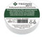 PVC insulating tape, thickness 0.13 mm, 25 mm x 25 m. White