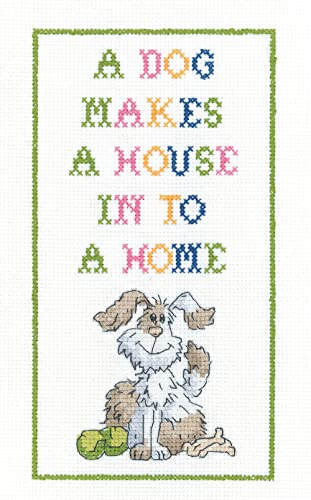 Heritage Crafts Cross Stitch Kit - House in to a Home