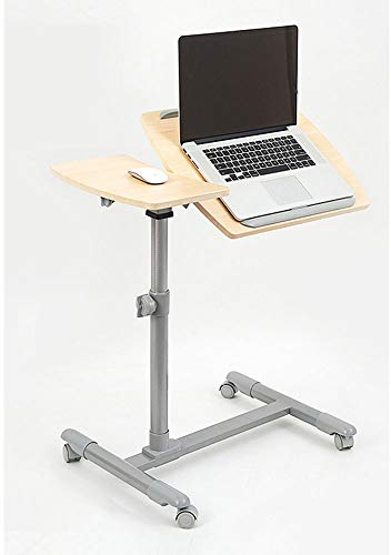 Tragbarer Tisch, Abnehmbarer Nachttisch, Sofa, einfacher Laptop-Tisch, fauler Hubtisch, Schreibtisch, Bett, Kleiner Tisch (Color : A)