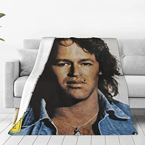 Oudrspo Peter German Maffay Ultraweiche Micro-Fleece-Decke, Mikrofaser-Decke, luxuriöse Ganzjahres-Warmdecke für Bettwäsche, Sofa und Reisen