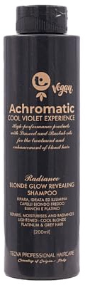 Tecna Achromatic Blonde Glow Revealing Shampoo 200ml - Anti-Gelb-Shampoo
